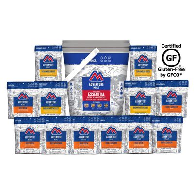 Emergency Essential Assortment Bucket | Mountain House Freeze Dried Food, , large